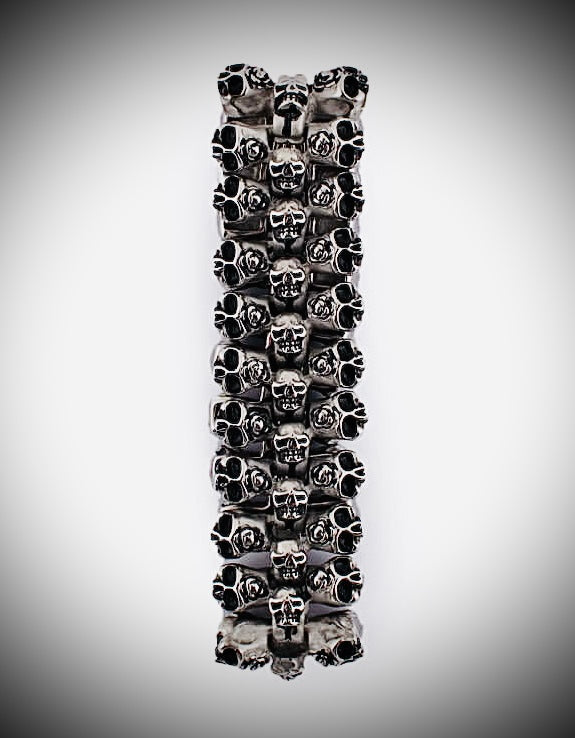 Skulls and Roses Bracelet