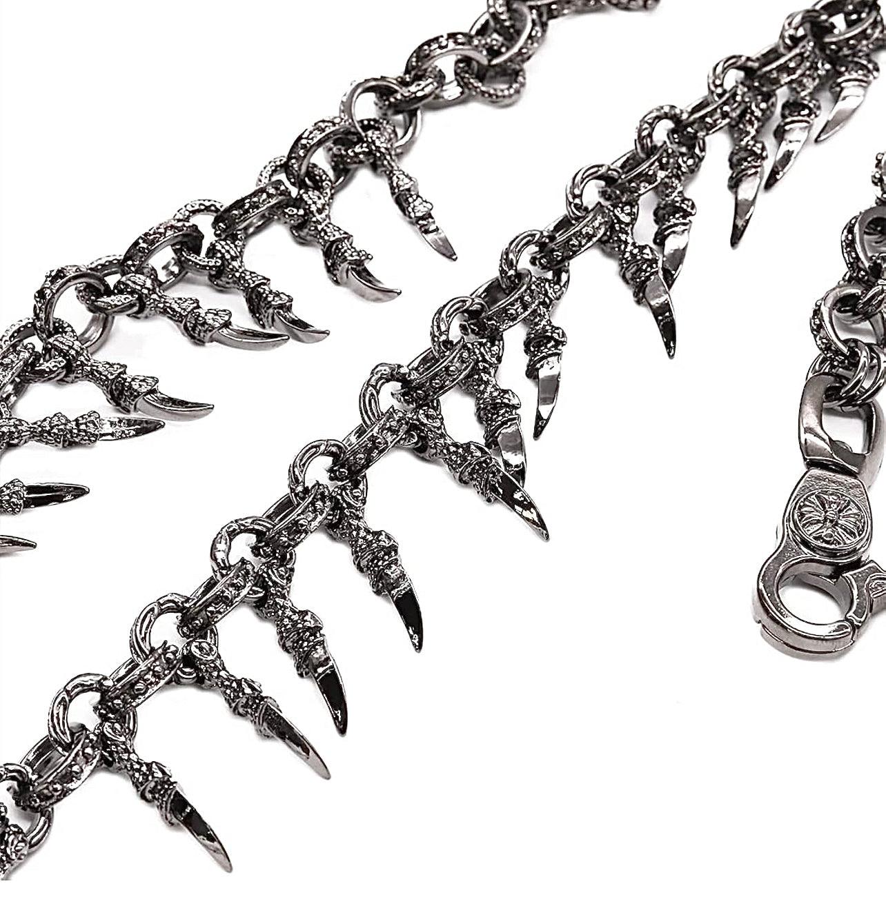 HANDMADE Medieval Dragon Claw Wallet Chain - Wicked Steel